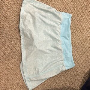 Lululemon Tennis Skort - Light Blue - Size 6 Tall